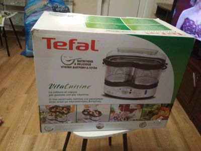 Лот: 13903819. Фото: 1. новая пароварка Tefal. Кухонная
