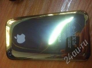 Лот: 2070606. Фото: 1. Iphone 3gs 32g Gold РСТ. Смартфоны