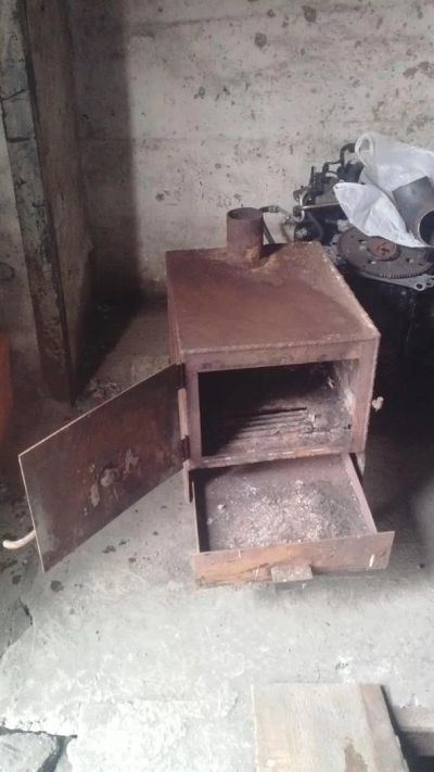 Лот: 4665309. Фото: 1. печь буржуйка. Отопительные котлы, печи