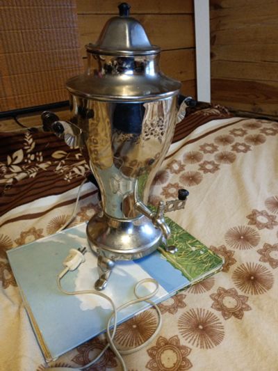 Лот: 24846716. Фото: 1. Самовар электрический, 3 литра. Чайники, кофемашины, кулеры