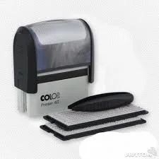 Лот: 4859575. Фото: 1. самонаборный штамп colop. Печати, штампы, оснастки