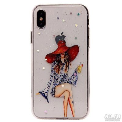 Лот: 12823750. Фото: 1. Чехол iPhone X/ XS Силикон PC003... Чехлы, бамперы