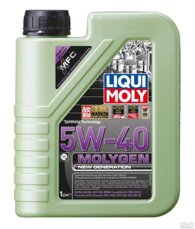 Лот: 16850813. Фото: 1. Масло моторное Liqui Moly Molygen... Масла, жидкости