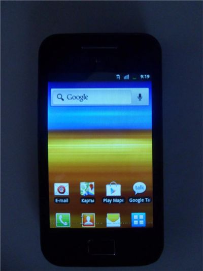 Лот: 9395995. Фото: 1. Смартфон Samsung GT-S5830i Black. Смартфоны