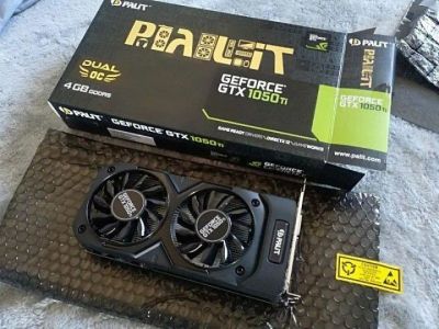 Лот: 14824515. Фото: 1. Palit dual gtx 1050ti 4gb. Видеокарты