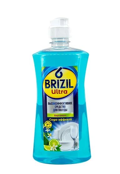Лот: 18810996. Фото: 1. Средство для посуды Brizil Ultra... Бытовая химия
