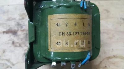 Лот: 24966952. Фото: 1. Трансформатор ТН-53-127/220-50. Трансформаторы, катушки