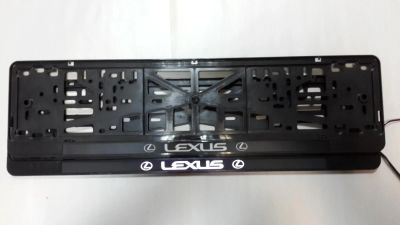 Лот: 4059499. Фото: 1. Рамка номера Lexus. Оптика и освещение