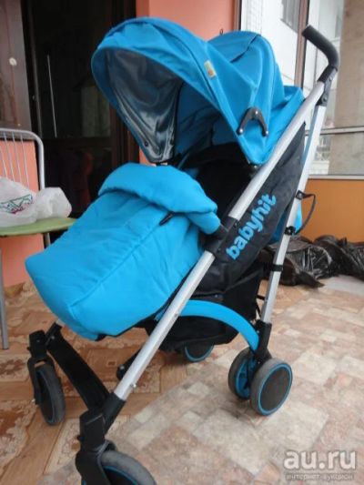 Лот: 10083086. Фото: 1. Прогулочная коляска трость BabyHit... Коляски