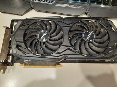 Лот: 18418652. Фото: 1. 6Gb MSI RX 5600 XT Gaming MX. Видеокарты