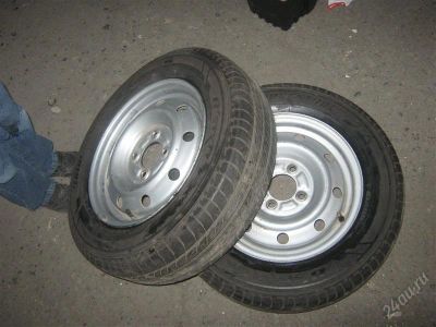 Лот: 915091. Фото: 1. Колеса Bridgestone на дисках 165... Шины на дисках