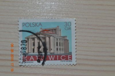 Лот: 5650346. Фото: 1. Марка Польши 5 для коллекции. Марки