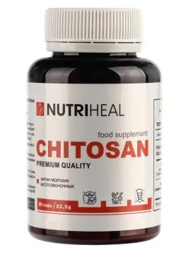Лот: 22072427. Фото: 1. NUTRIHEAL, Хитозан, капсулы, 90... Народная медицина, БАДы