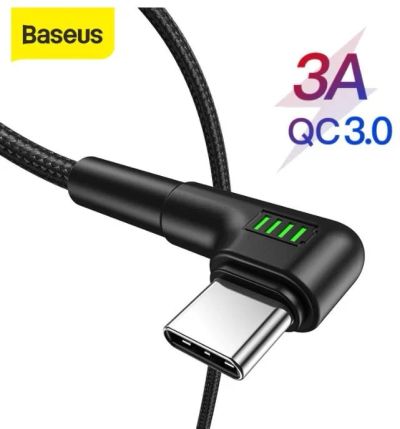Лот: 16387048. Фото: 1. Кабель Baseus USB Type-C 1 метр... Дата-кабели, переходники