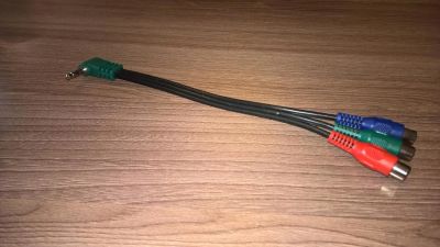 Лот: 10060730. Фото: 1. Кабель-переходник miniJack 3.5... Шнуры, кабели, разъёмы
