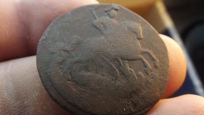 Лот: 11069354. Фото: 1. Редкость. 2 копейки 1762 года... Россия до 1917 года