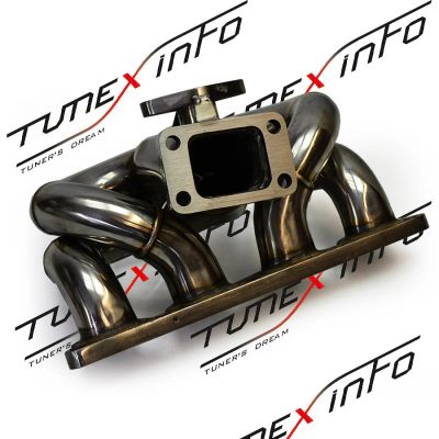 Лот: 20929611. Фото: 1. Выпускной коллектор Honda Civic... Двигатель и элементы двигателя