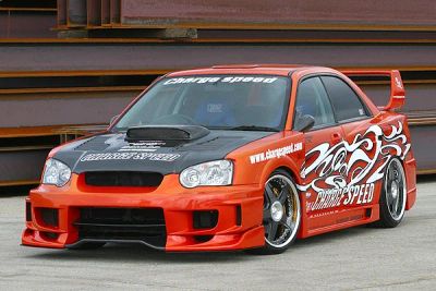 Лот: 5076531. Фото: 1. Subaru Impreza Ноздря chargespeed. Детали тюнинга