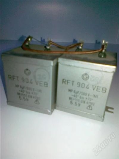 Лот: 2192582. Фото: 1. конденсаторы FT 904 VEB. Резисторы