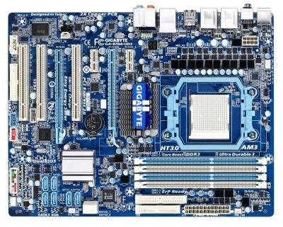 Лот: 4173005. Фото: 1. Материнская плата Gigabyte GA-870A-UD3... Материнские платы