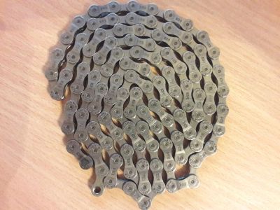 Лот: 7395486. Фото: 1. Цепь Shimano SLX HG73, 9 скоростей. Запчасти