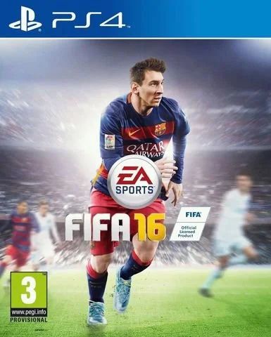 Лот: 13350287. Фото: 1. FIFA 16 [PS4, русская версия... Игры для консолей