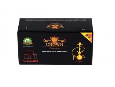 Лот: 11732094. Фото: 1. уголь для кальяна Crown 96куб... Аксессуары и запчасти для кальянов