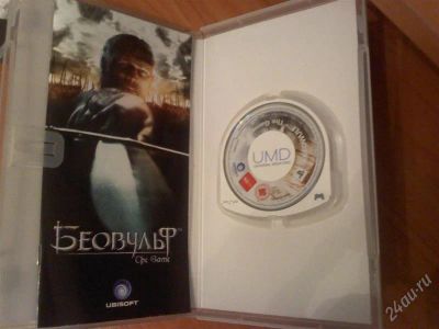 Лот: 1338570. Фото: 1. PSP диск Беовульф The Game. Игры для консолей