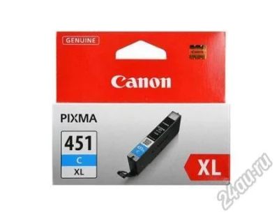 Лот: 5542303. Фото: 1. Картридж струйный Canon CLI-451XL... Картриджи, расходные материалы