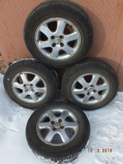 Лот: 6903024. Фото: 1. Шины на дисках Bridgestone резина... Шины на дисках