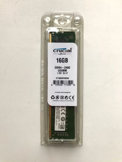 Лот: 16765856. Фото: 1. Crucial CT16G4DFD824A DDR4 - 16гб... Оперативная память