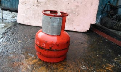 Лот: 10254835. Фото: 1. Баллон газовый 5л. Баллоны, газ в баллонах