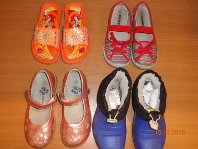 Лот: 6714497. Фото: 1. Обувь для девочки р.25,27 и 29... Другое (обувь)