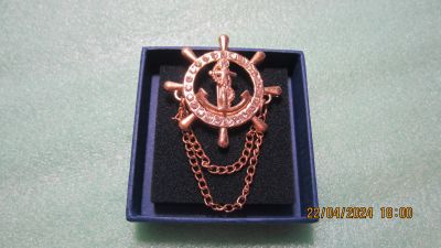 Лот: 22153123. Фото: 1. Брошь Якорь. Другое (значки, медали, жетоны)