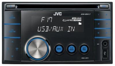 Лот: 10090359. Фото: 1. Автомагнитола JVC KW-XR417EE. Автомагнитолы
