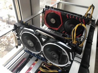 Лот: 17401720. Фото: 1. Майнинг ферма 2шт MSI GTX 1080Ti... Майнинг фермы, товары для майнинга
