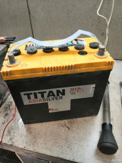 Лот: 15396126. Фото: 1. Аккумулятор б/у Titan Silver 50... Аккумуляторы
