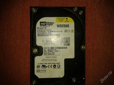 Лот: 2075137. Фото: 1. Винт WD2500. Жёсткие диски (HDD)