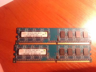 Лот: 9339597. Фото: 1. Оперативная память hynix 1GB 1Rx8... Оперативная память