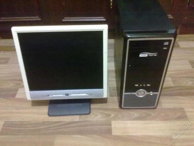 Лот: 2503946. Фото: 1. 2-х ядерный компьютер с ЖК 17... Компьютеры в сборе