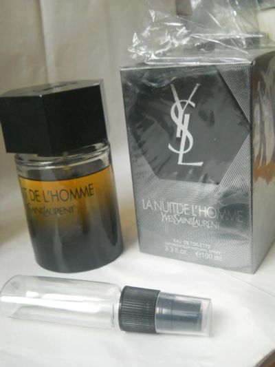 Лот: 2696585. Фото: 1. La Nuit de l_Homme Yves Saint... Мужская парфюмерия