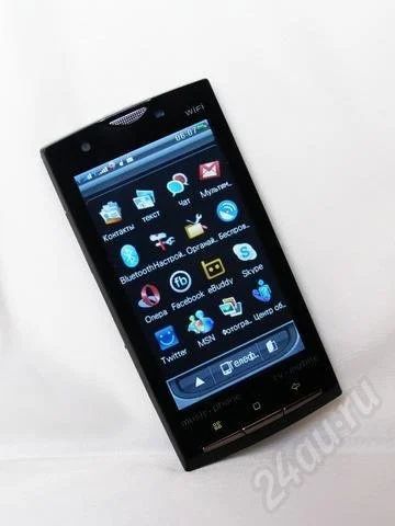 Лот: 388325. Фото: 1. SonyEricsson X10 Xperia Черный... Кнопочные мобильные телефоны