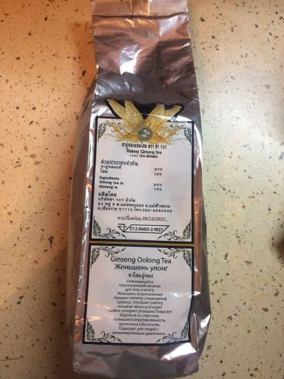 Лот: 9415938. Фото: 1. Ginseng Oolong Tea (Чай Женьшеневый... Напитки
