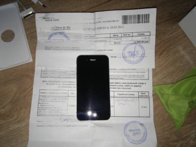 Лот: 5938166. Фото: 1. Apple iPhone 4. Смартфоны