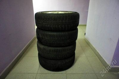 Лот: 576332. Фото: 1. Резина Michelin X-Ice 195/60/R15... Шины