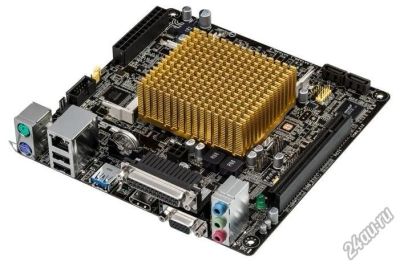 Лот: 4653951. Фото: 1. Мат.плата CPU CelJ1800 Asus J1800I-A... Материнские платы