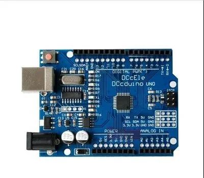 Лот: 5085472. Фото: 1. Конструктор Arduino Uno R3 (ATmega328P... Микроконтроллеры