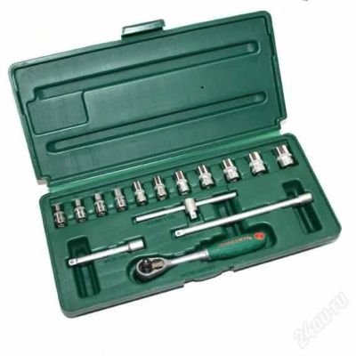 Лот: 2842456. Фото: 1. Набор торцевых головок 1/4"DR... Наборы инструмента