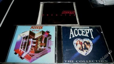 Лот: 2672293. Фото: 1. 3CD ACCEPT "Predator","Metal Heart... Аудиозаписи