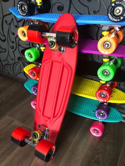 Лот: 9952987. Фото: 1. Скейтборд Penny Board(Пенни борд... Роликовые коньки, скейтборды, самокаты
